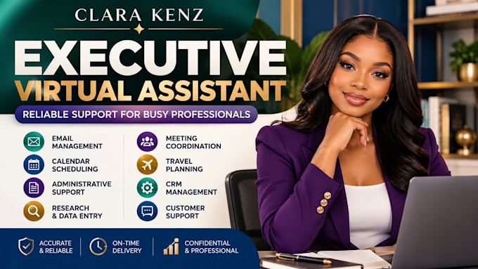 your executive virtual assistant for business support
