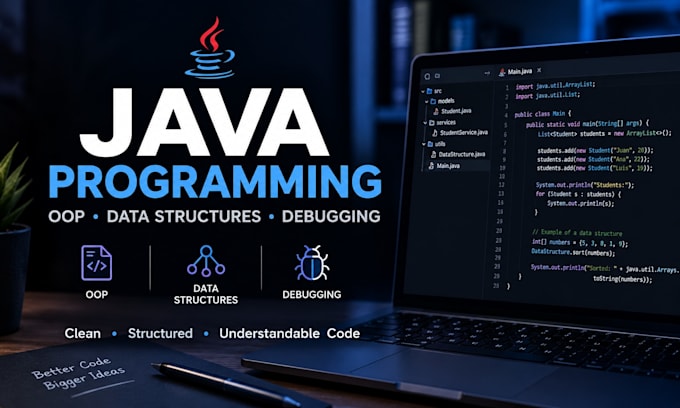 develop and debug java programs and data structures
