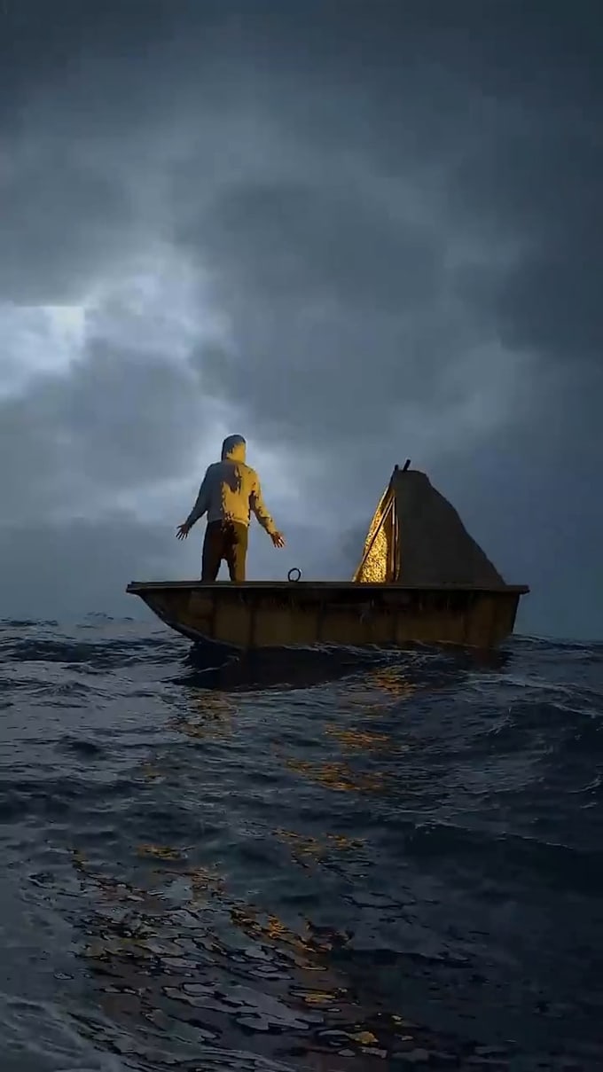 create realistic 3d water and ocean simulation vfx