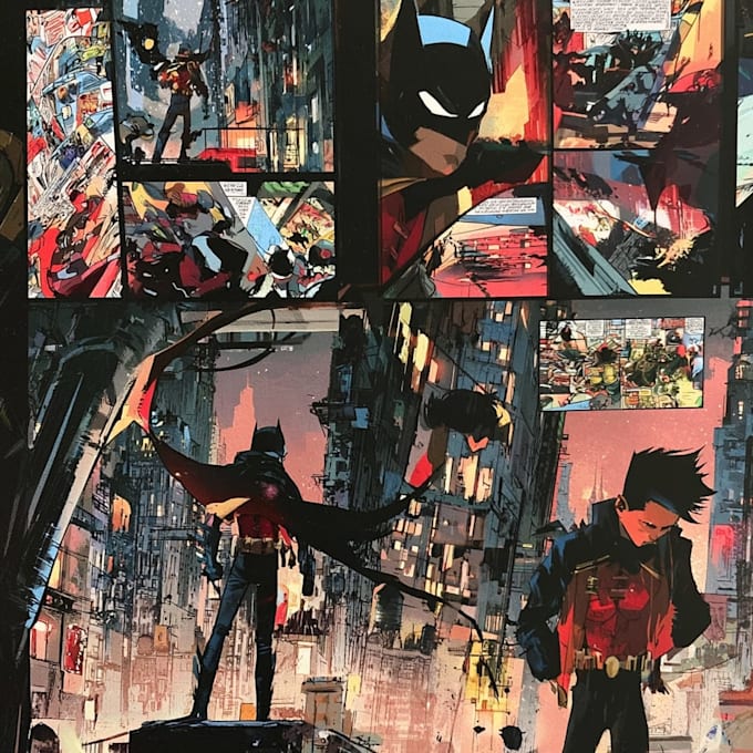 do comic pages illustration comic book page nsfw