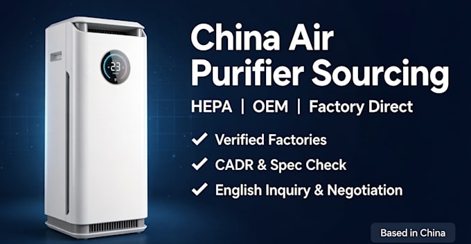 source verified china air purifier suppliers