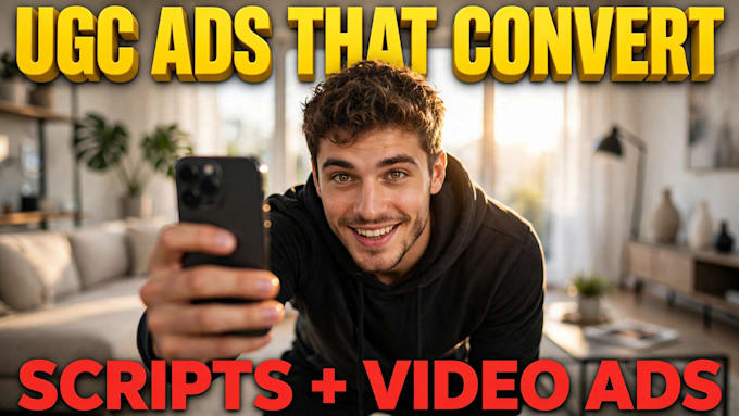 write ugc ad scripts and produce video ads that convert