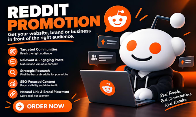 promote business, product, link using reddit SEO post