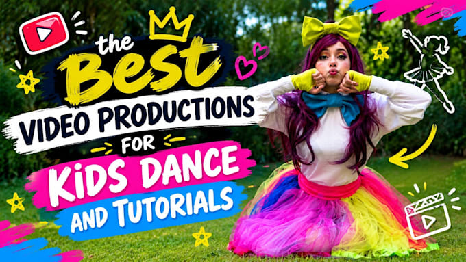 create prime video productions for kids dance and tutorials