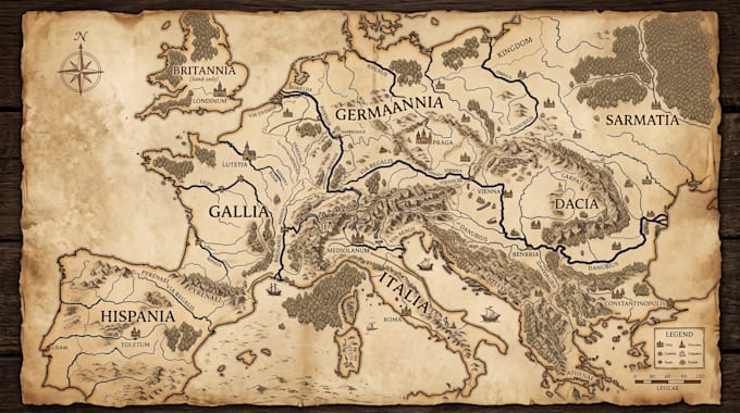 design medieval fantasy maps, kingdom maps, world maps and rpg maps