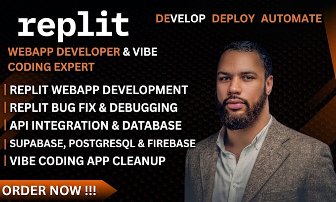 build replit webapp, do replit bug fix api integration and vibe coding expert