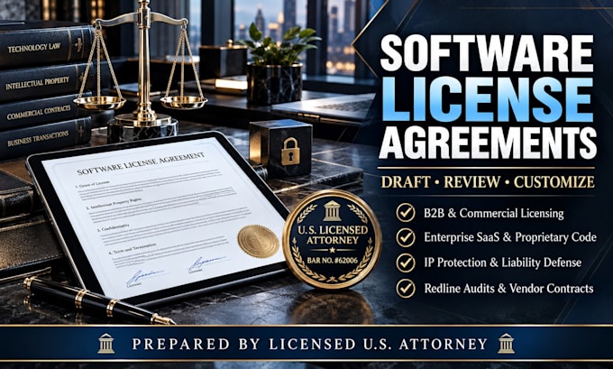 draft software licensing contracts for your business