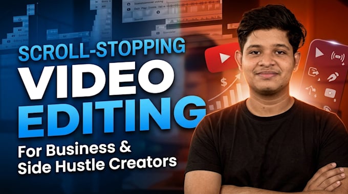 edit engaging videos for business and side hustle creators