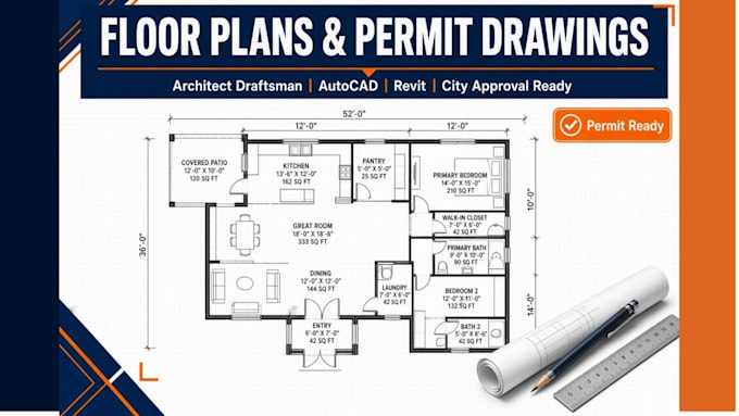 architect draftsman for drawing design floor plans architectural permit drawing
