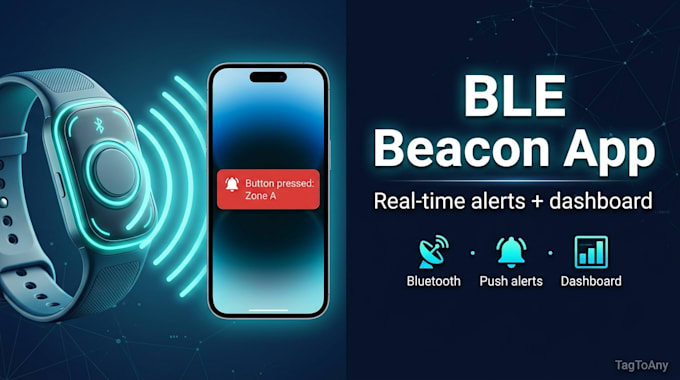 build a bluetooth ble beacon app with real time alerts and dashboard