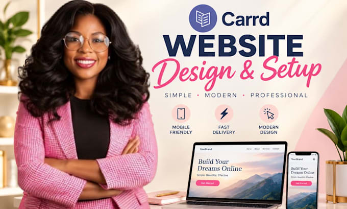 do carrd website design, carrd website, carrd landing page, carrd website design