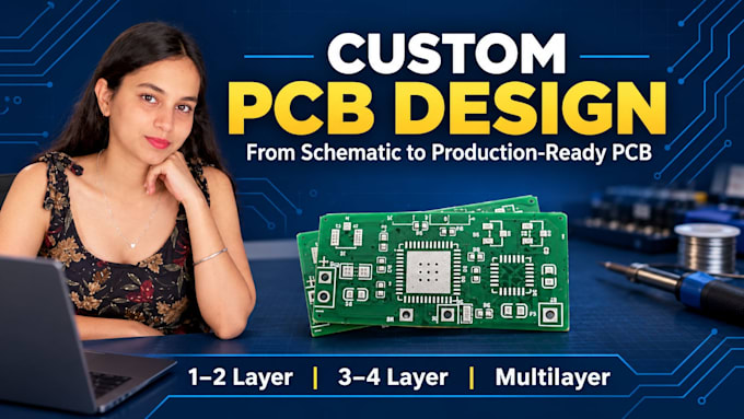 design a custom pcb for your electronic product