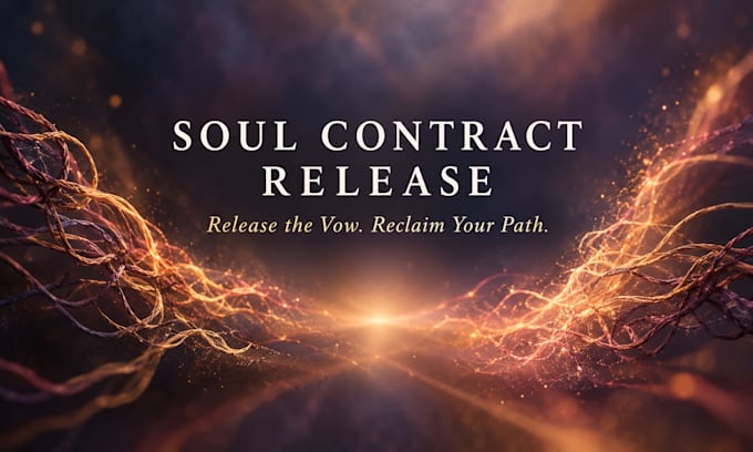 do a karmic and soul contract release energy healing session