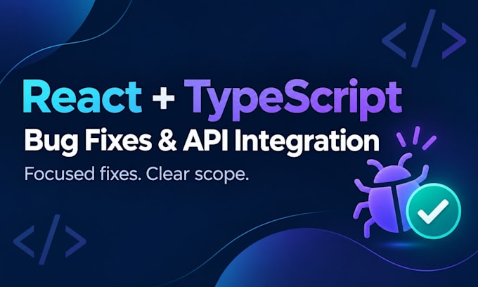 debug and fix react typescript bugs in your web app