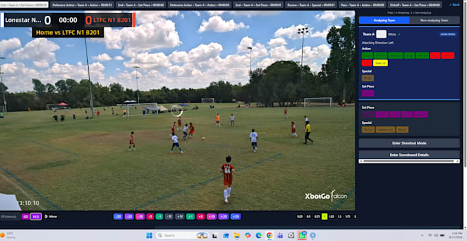 do football video annotations tagging and performance analysis