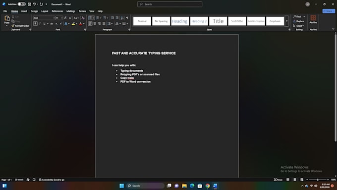 type or retype your documents fast and accurately