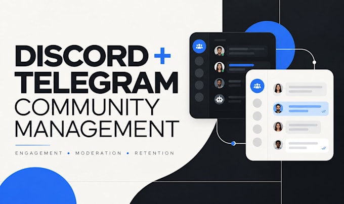 manage your discord and telegram community