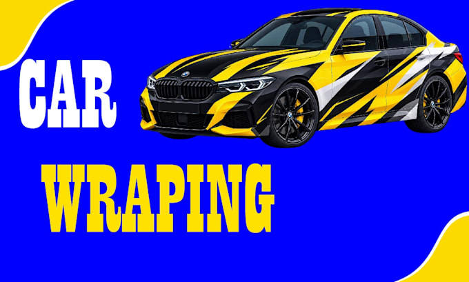 design professional car wrap and vehicle wrap design