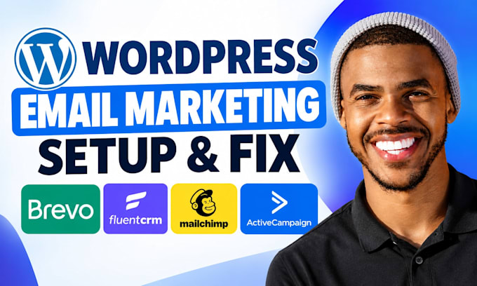 setup fix wordpress email marketing brevo fluentcrm mailchimp activecampaign