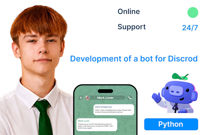 develop a bot for discord