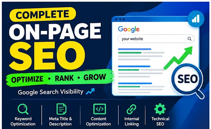 do complete on page SEO optimization for your website