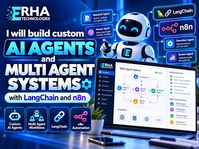 build custom ai agent and multi agent systems