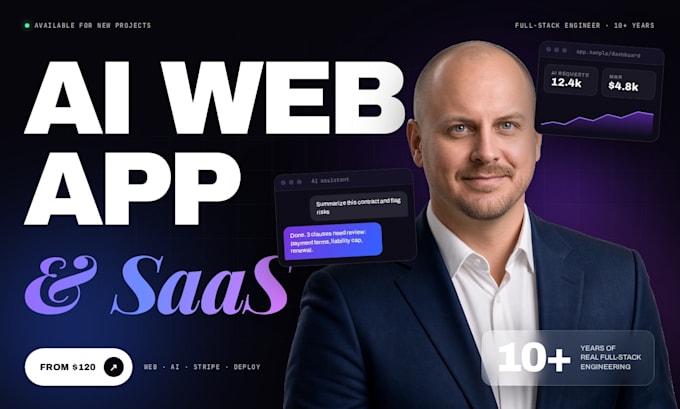 build your ai web app or saas mvp