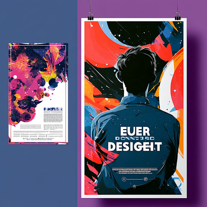 design your print ready and digital posters