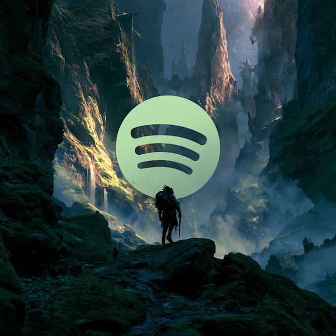 design dreamy surreal spotify album cover