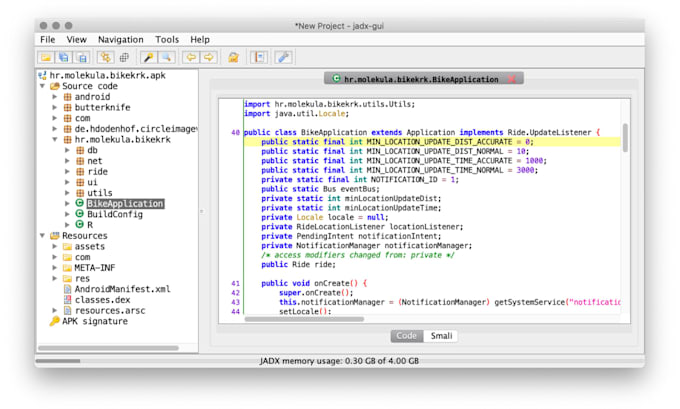 reverse engineer your android application