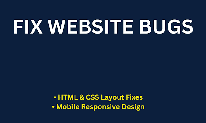 fix html css javascript and wordpress bugs