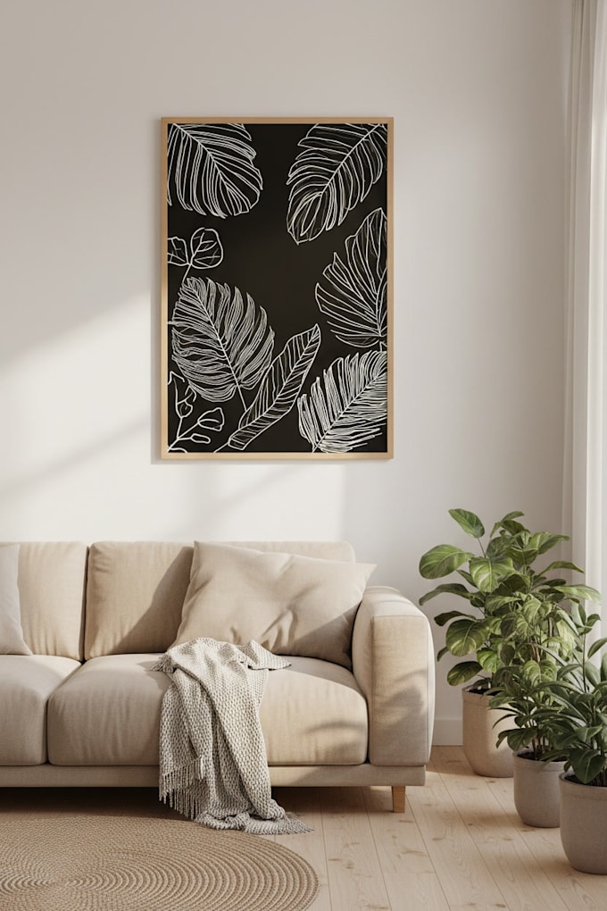 design modern minimalist wall art for your home