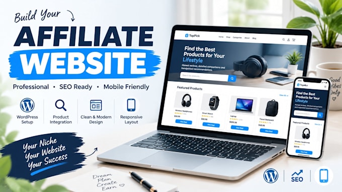 build a professional amazon affiliate niche website