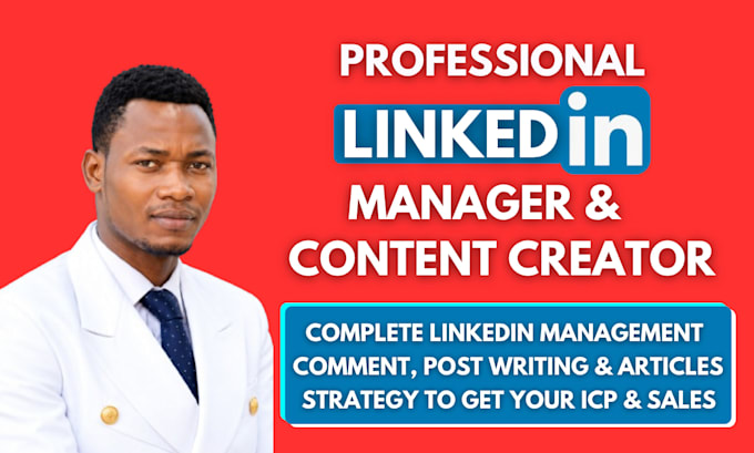 be your linkedin manager and content creator
