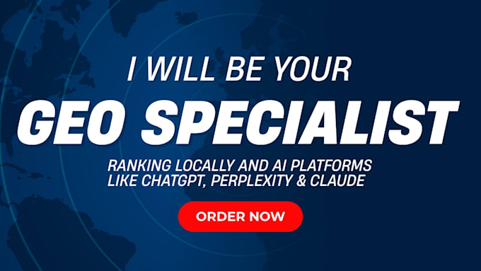 be your GEO aeo specialist