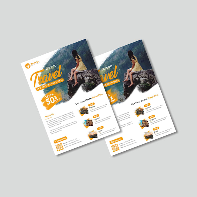 design a professional flyer