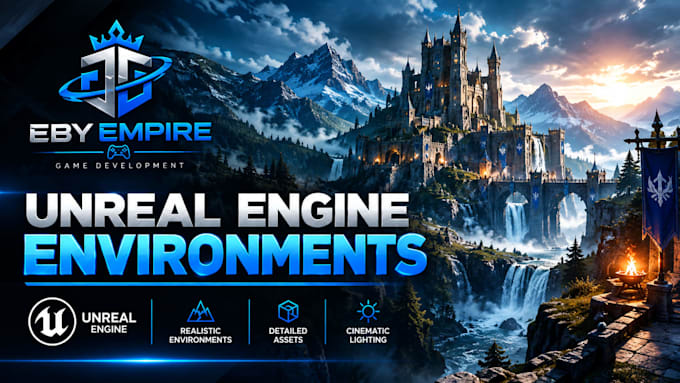 create realistic unreal engine environment for your unreal engine game