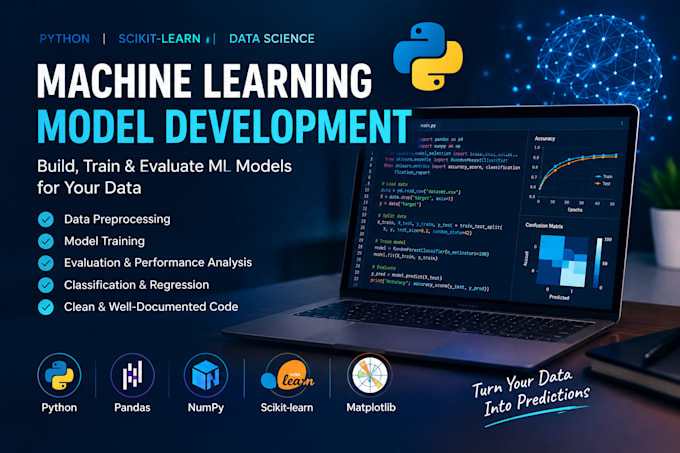 build machine learning models using python
