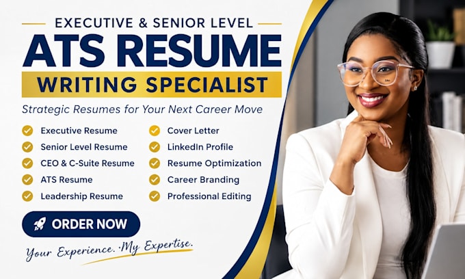 write executive ats resumes for ceos, physicians and senior professionals