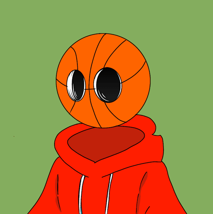 custom nft illustration in a cartoon style
