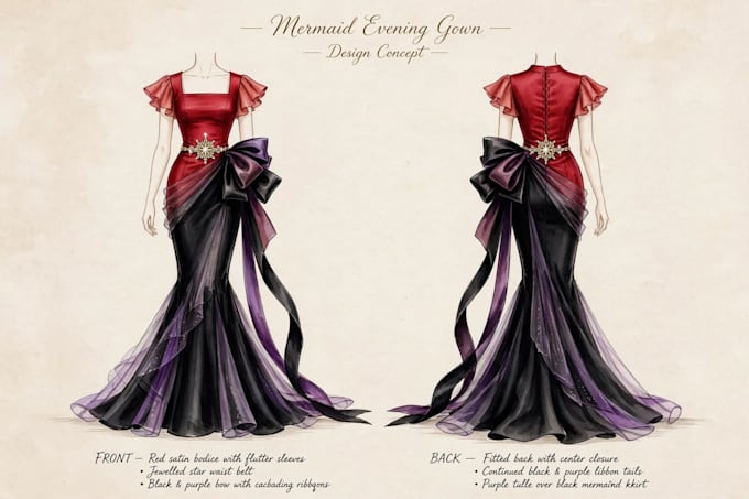 design a matric royal dress