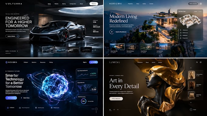 build an interactive 3d website using threejs and webgl