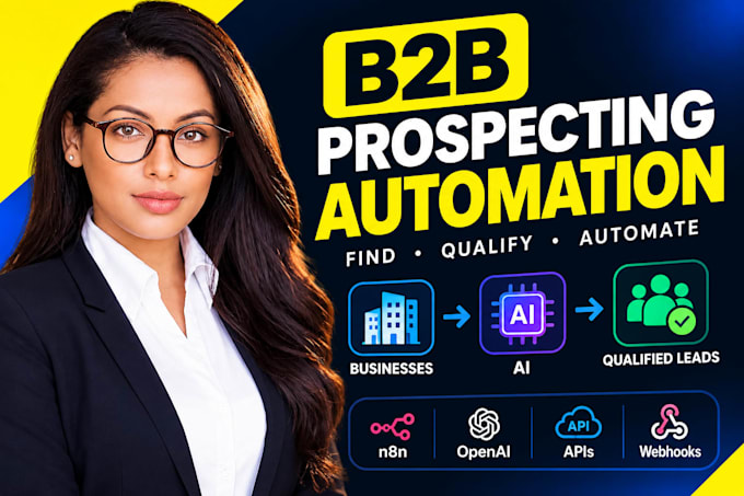 automate b2b prospecting using ai, apis and webhooks