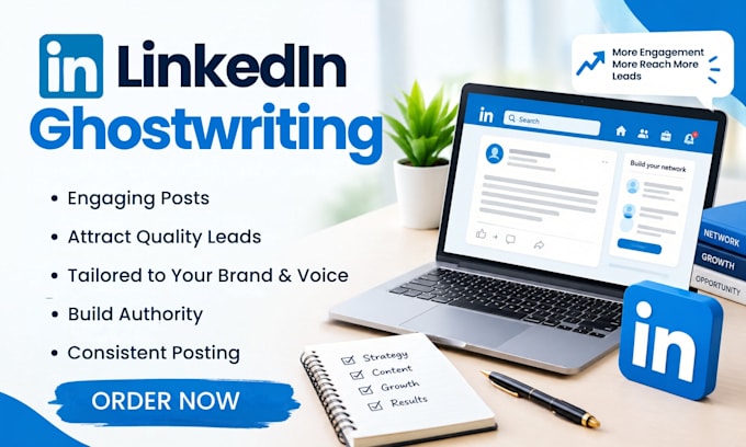 ghostwrite linkedin content that builds authority and attracts leads