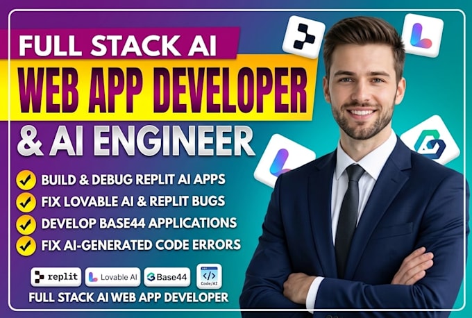 build replit web app replit bug fix debug existing replit app base44 lovable ai