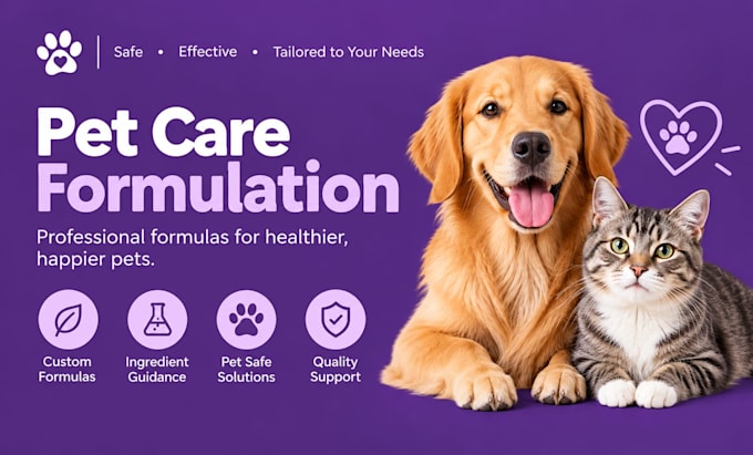 formulate safe and effective pet care products