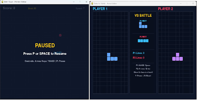 develop custom 2d python games using pygame with clean code