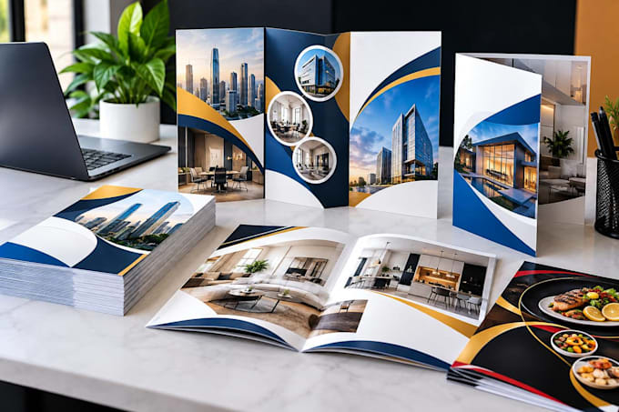 design a professional brochure or catalog