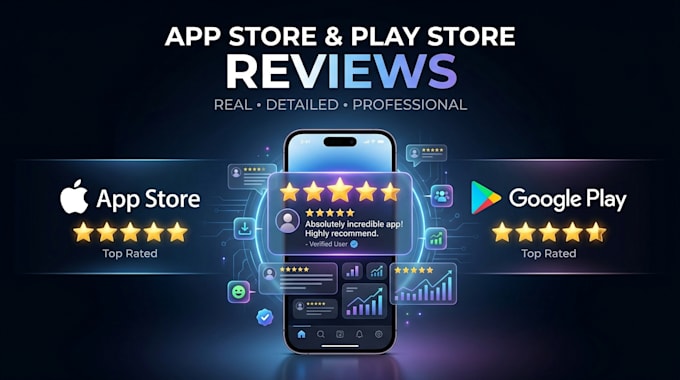 review and test ios app, website review, and android app user experience