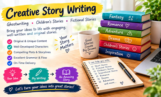write engaging stories and youtube scripts